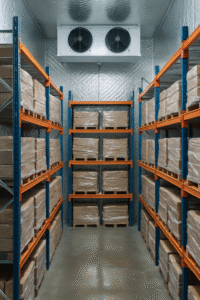 ¿Por qué es importante utilizar Racks en las cámaras de refrigeración para alimentos?