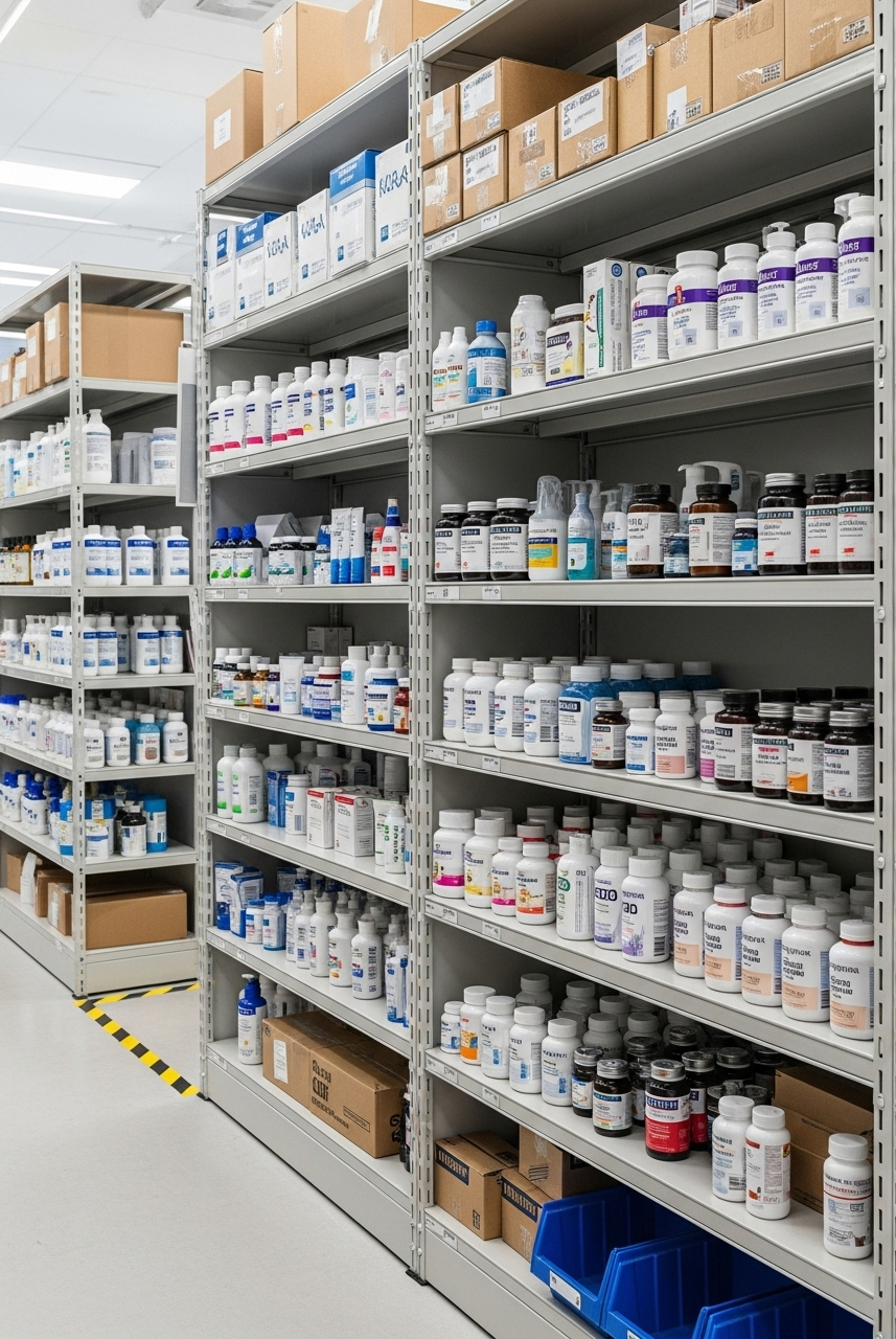 Almacenamiento farmacéutico: cómo asegurar orden, control y cumplimiento