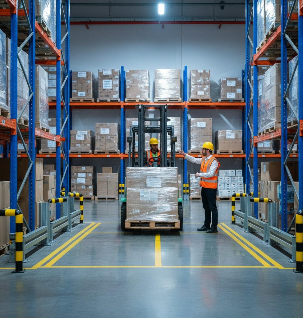 Recepción de mercancías en 3PL: cómo proteger tus racks y optimizar la bodega
