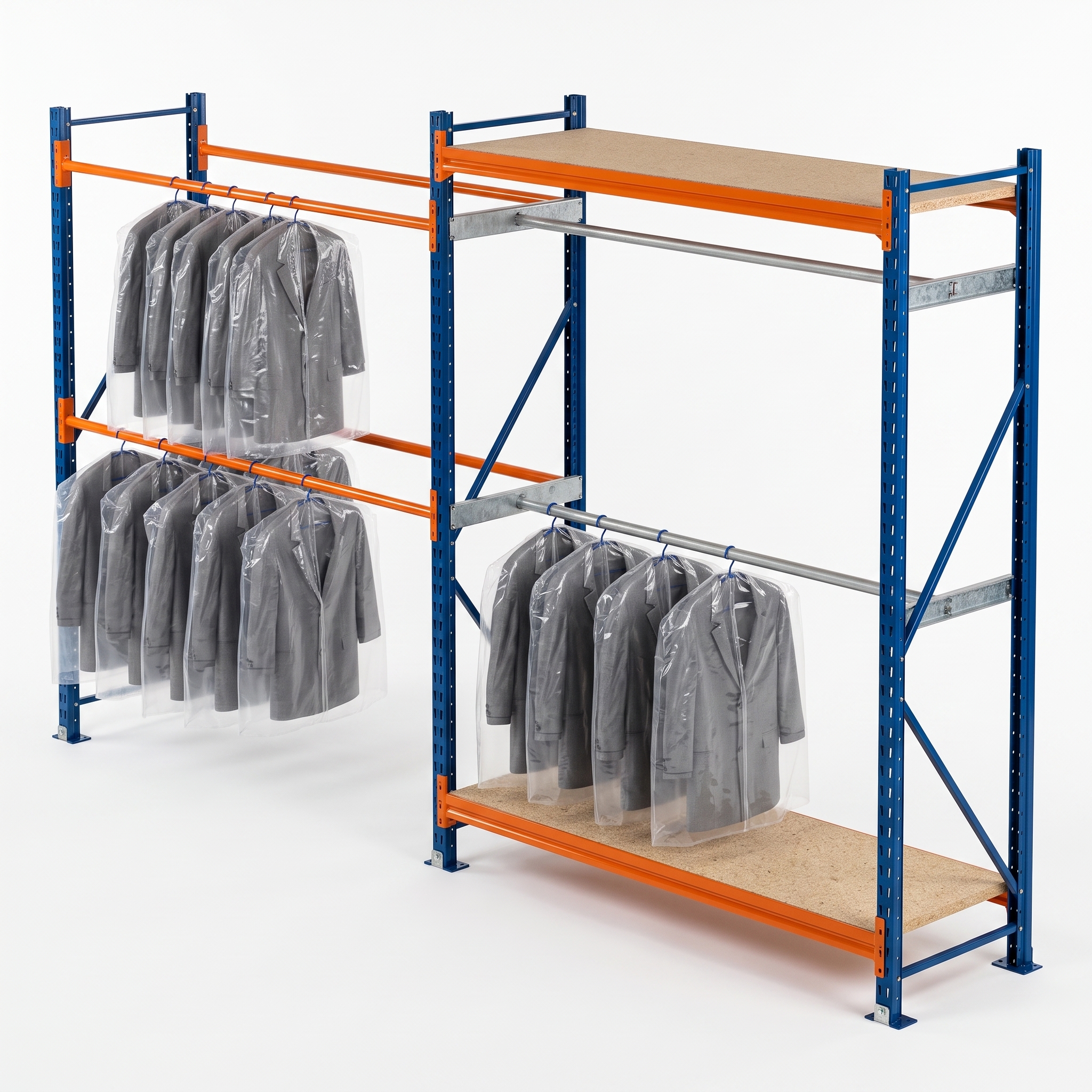 Rack Picking para llantas — detalle - Vista adicional de la solución de almacenamiento para llantas con acceso manual directo.