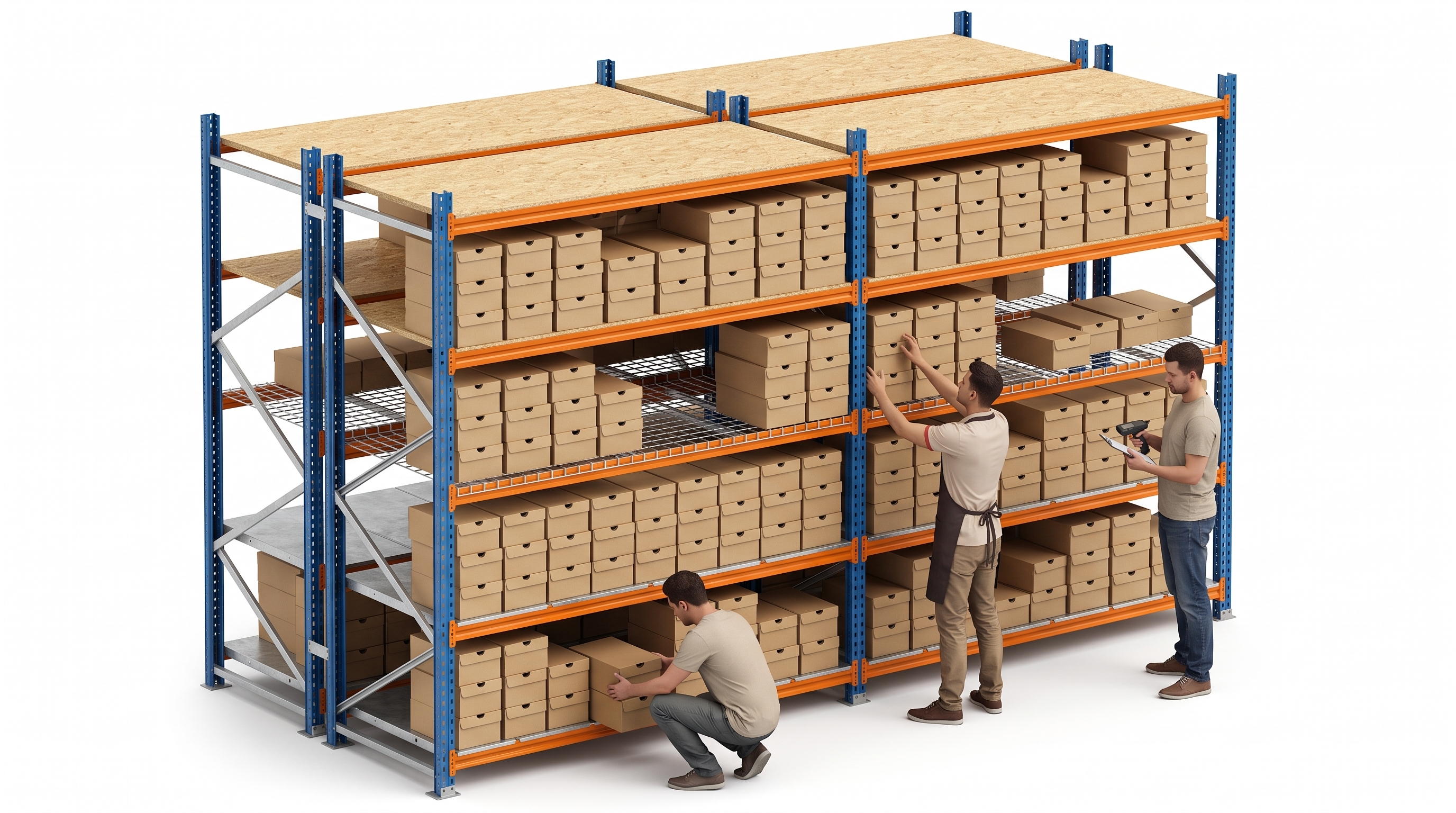 Rack Picking - Configuración simple, operación manual